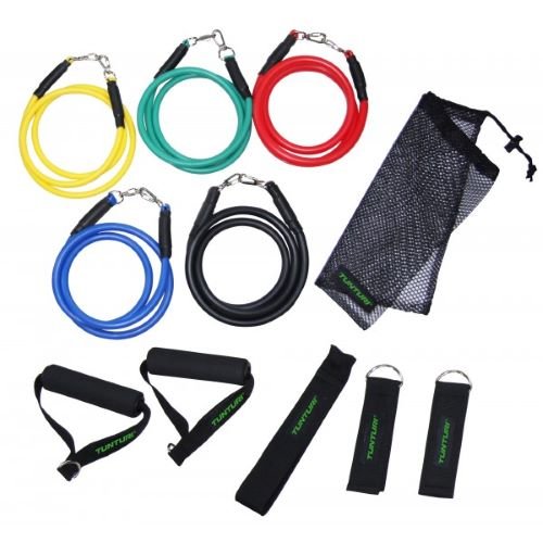 Pretestības gumiju komplekts Tunturi Exercise Multifunction Resistance 