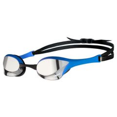 Peldbrilles profesionālās Arena Cobra Ultra Mirror Swipe Silver