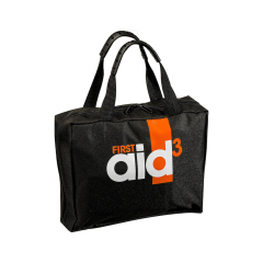 Pirmās palīdzības aptieciņa melna D3