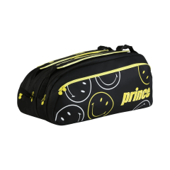 Melna tenisa soma Tour 3 nodalījumi X Smiley Prince – ietilpīga un termoizolēta soma līdz 9 raketēm