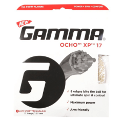 Tenisa rakešu stīgas Gamma Ocho XP 12,2 m Set 17 (1.27 mm)
