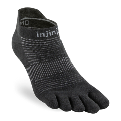 Zeķes skriešanai injinji RUN ORIGINALWEIGHT NO-SHOW CoolMax (melnas)