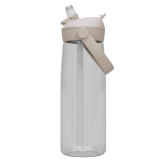 Caurspīdīga CamelBak pudele ar salmiņu 0,75L
