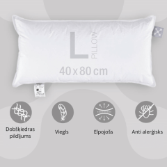 SPILVENS SMARTSLEEP BASIC, 40x80 cm