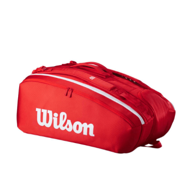 Tenisa soma WILSON SUPER TOUR Sarkana 15PK