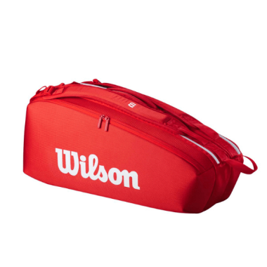 Tenisa soma WILSON SUPER TOUR Sarkana 6PK