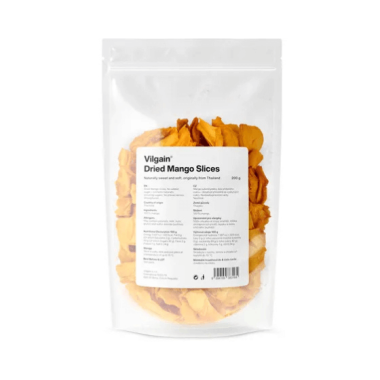 Žāvētas Mango Šķēles Vilgain, 200 g