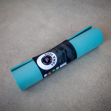 Jogas paklājiņš Studio 8 mm Soft Teal 65 × 180 cm Yama Yoga