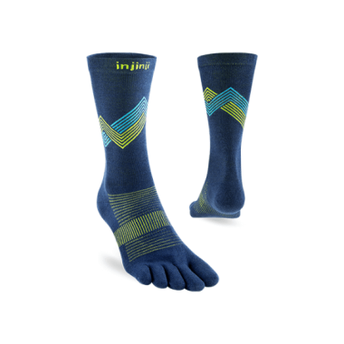 Zeķes Run Lightweight Crew Glow S/M 37-44 Injinji