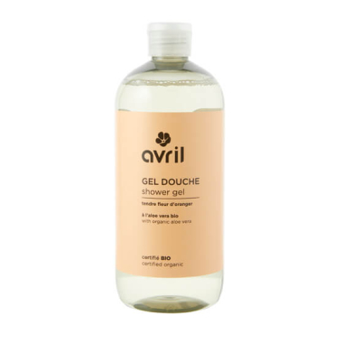 Dušas želeja Avril Apelsīnu zieds, organiska kosmētika, 500ML