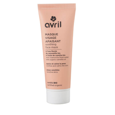 Nomierinoša sejas maska Avril, organiska kosmētika, 50ML