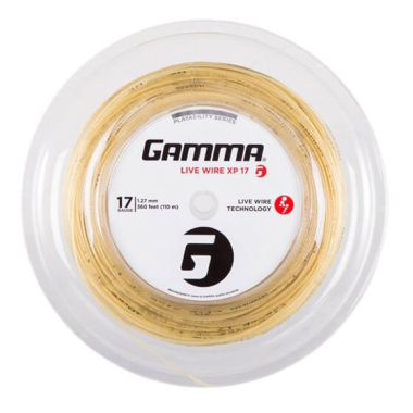 Tenisa raketes stīgas Gamma LIVE WIRE XP 17, rullis