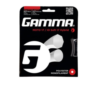 Tenisa rakešu stīgas Gamma Moto/iO Soft Hybrid, 24.4 m, 2 gab