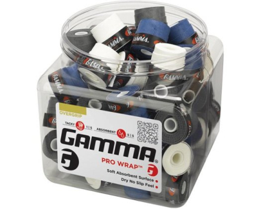 TENISA OVERGRIPS GAMMA PRO WRAP REFILL 1GAB (DAŽĀDAS KRĀSAS)