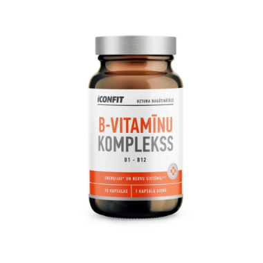 ICONFIT B Vitamīnu komplekss (90 kapsulas)
