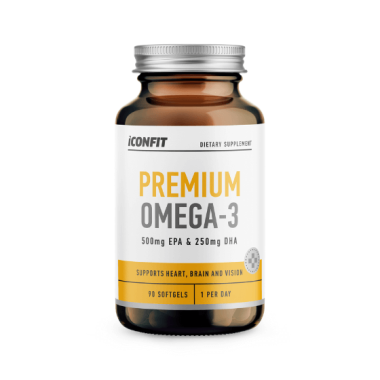 ICONFIT Premium Omega 3 (90 mīkstās kapsulas)