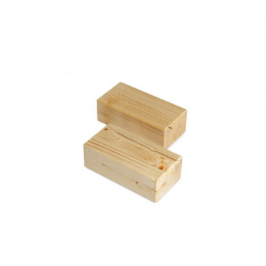 Jogas bloks koka KWELL YOGA WOODEN BLOCK (1 gab.)