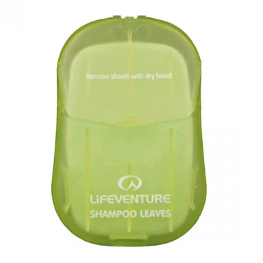 Mitrās salvetes matu mazgāšanai Lifeventure (50 gab.)