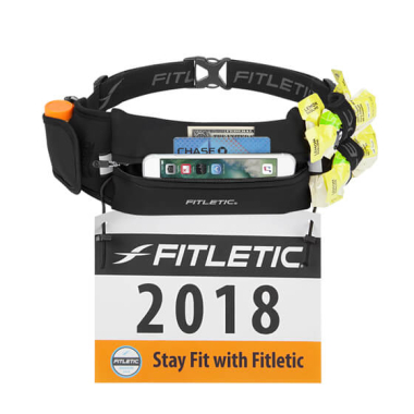 Jostas soma skriešanai ar sacensību numura stiprinājumu Fitletic ULTIMATE II 
