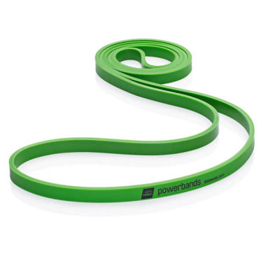 Pretestības gumija Let's bands POWERBAND MAX GREEN