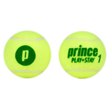 Tenisa bumbas ar punktu Prince Play&Stay Stage 1, Zaļās (12 gab.) 