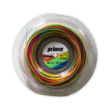 Tenisa raketes stīgas Prince SYNGUT W/DURAFLEX 16 - L Rainbow, 200m