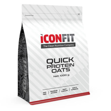 Ātri pagatavojama biezputra Iconfit Quick Protein Oats,1KG