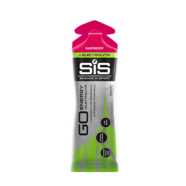 Enerģijas želeja SIS GO Energy + Electrolyte Gel Raspberry, 60ml