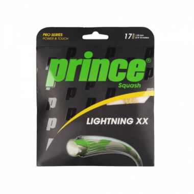 Skvoša raketes stīgas Prince Lightening XX 17, zelta