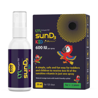 LYL sunD3 KID 600 SV, sprejs, 25 ml