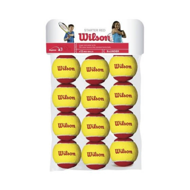 TENISA BUMBAS WILSON STARTER RED, 12 GAB.