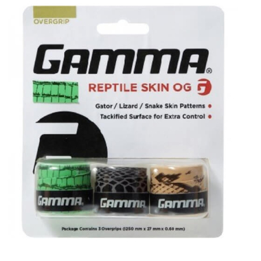 TENISA OVERGRIPS GAMMA REPTILE, 3 GAB