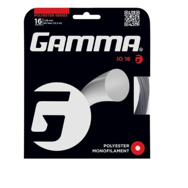 Tenisa raketes stīgas Gamma iO 16