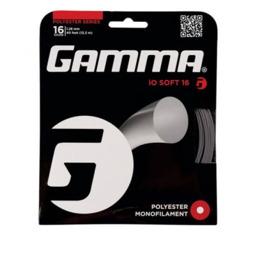 Tenisa raketes stīgas Gamma iO Soft Set 16