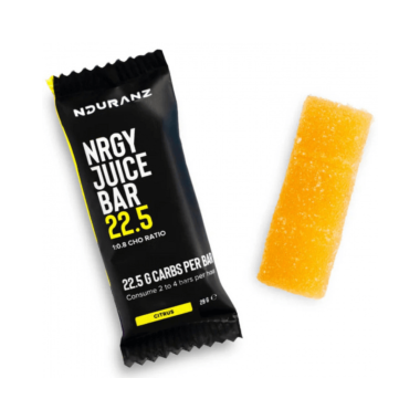 Enerģijas batoniņš Nrgy Juice Bar 22.5 Nduranz 1 gab.