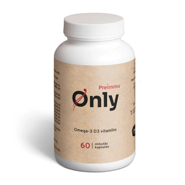 Ønly Omega-3 + D3 komplekss PREIMMU