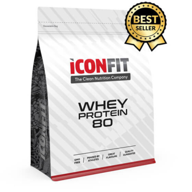 Proteīnu pulveris WHEY Protein 80, 1 kg ICONFIT