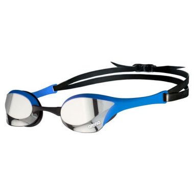 Peldbrilles profesionālās Arena Cobra Ultra Mirror Swipe Silver