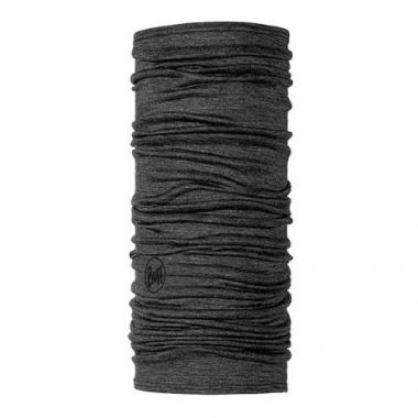 Šalle Buff Solid Grey, merino vilna