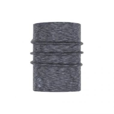 Šalle Buff Fog Grey Multi Stripes, merino vilna
