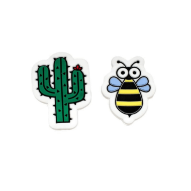 Gamma Stīgu Vibrācijas Noņēmējs, 2 gab., Nature Cactus/Bee