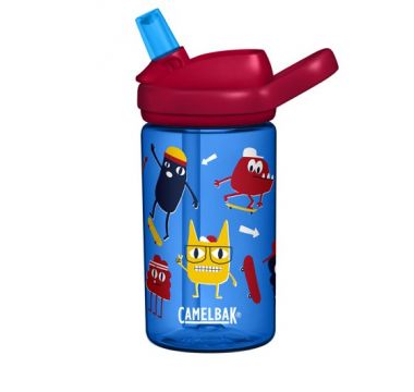 Bērnu pudele CAMELBAK EDDY+ KIDS Skate Monsters, 0,4L