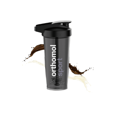 Orthomol Sport šeikeris, melns, 828 ml