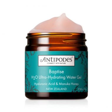 Intensīvi mitrinošs gels uz ūdens bāzes Antipodes Baptise, 60 ml