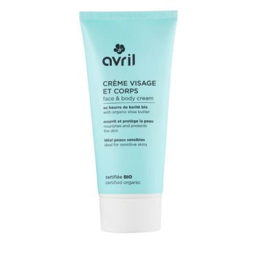 SEJAS UN ĶERMEŅA KRĒMS Avril, organiska kosmētika, 200ML