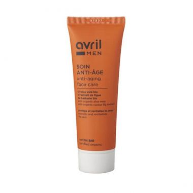 Pretnovecošanās sejas krēms vīriešiem Avril, 50 ml, organiska kosmētika