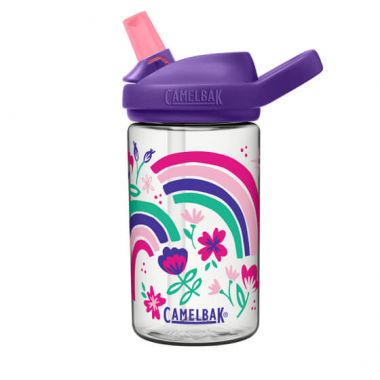 Bērnu pudele CAMELBAK EDDY+ Rainbow Floral, 0,4L
