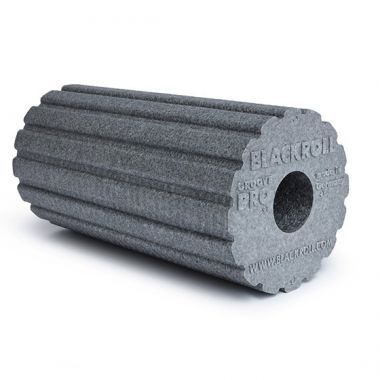 Masāžas rullis BLACKROLL GROOVE PRO pelēks (ļoti ciets)