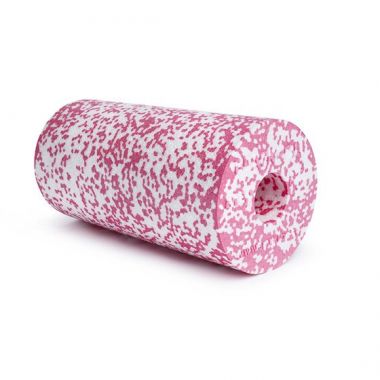 Masāžas rullis BLACKROLL MED, balts/rozā (mīksts) 30 cm