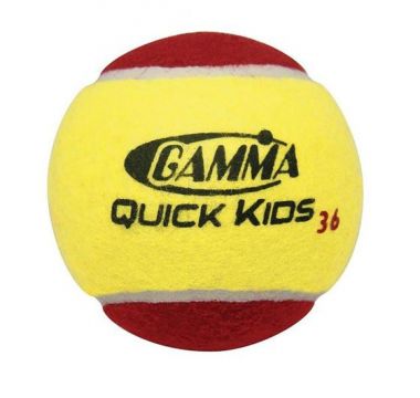 Tenisa bumbiņas bērniem Gamma Tennisball Quick Kids Stage 3, 3 gab. 